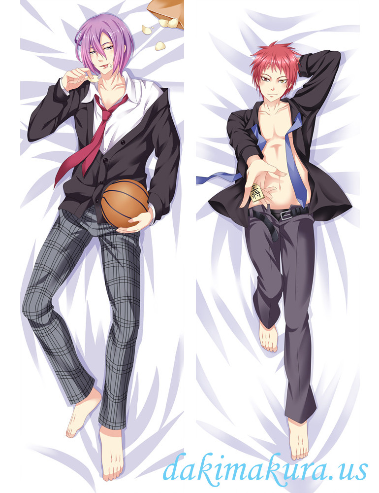 Atsushi Murasakibara and Seijuro Akashi - Kuroko no Basket Male Anime Dakimakura Japanese Hugging Body Pillow Cover